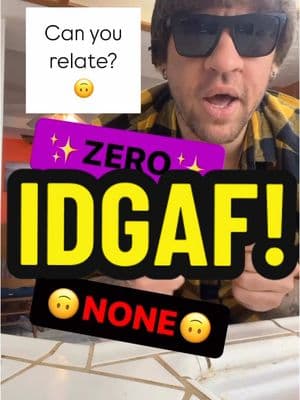 ✨IDGAF✨🙃 #guywiththehair #song #singing #new #silly #fun #random #haha #funny #comedy #relatable #girls #guys #viral #new #foryou #vibes #positivevibes #trending #life #funnyvideos  #fyp #duet 