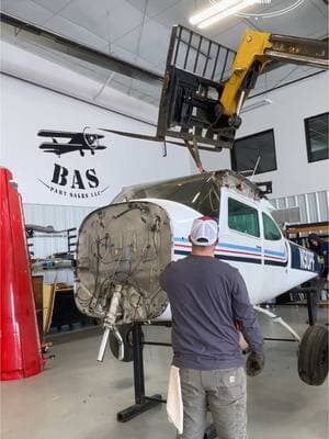 Cessna 182M Skylane – Disassembly in Progress! ✈️⚙️ Another aviation workhorse has landed in our shop, and we’re tearing it down for parts! This 1969 Cessna 182M Skylane might have retired after some nose gear trouble, but there’s still plenty of life left in its components. Whether you’re restoring, repairing, or upgrading your own Skylane, we’ve got the parts you need! 📦 Coming Soon to Inventory: 🔹 Continental O-470-S Engine 🔹 McCauley 2A34C66-OP Propeller 🔹 Garmin GTX 327 Transponder 🔹 Engine Mount 🔹 Mid Continent Turn Coordinator 🔹 RH & LH Control Wheels 🔹 Nose Gear Fork 🔹 Upper & Lower Nose Gear Support 🔹 Upper & Lower Torque Link 🔹 Wheels & Brakes 🔹 RH & LH Main Gear Spring 🔹 Baggage Door 🔹 Front & Rear Seats 🔹 Upper & Lower Cowling 🔹 Rudder 🔹 Vertical Fin 🔹 Spinner Dome & Bulkhead 🔹 RH & LH Cabin Doors 🔹 Elevator (Minor Damage) 🔹 Horizontal (Minor Damage) 🔹 Lift Struts 🔹 RH & LH Wing Tip 🔹 LED Wing Tip Lights 🔹 RH Aileron And much more! 🌐: https://baspartsales.com/ ☎: 970-313-4823 📧: sales@baspartsales.com 📱: https://baspartsales.com/mobile-app/ (Mobile App) #BASPartSales #AircraftSalvage #Skylane #Cessna #WreckedPlanes #CrashedAirplanes #AircraftMechanics #Cessna182M #AviationParts