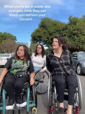 When you’re out in public and strangers think they can touch you without your consent .. why does this always happen?  #disabilitylife #disabilityhumor #wheelchairlife #rollettesdance #broccoli 