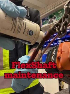 How long has it been since you cleaned your FlexShaft? No... for real, how long has it really been? Maybe it's time you give yours a clean on #FlexShaftFriday ⌚ @thelittlestplumber has your back with a tutorial. Her K9-12 FlexShaft is sparkling after that gnarly shower drain cleaning job. 🫧 #RIDGID #RIDGIDTools #FlexShaft #ToolMaintenance