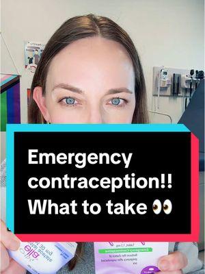 Emergency contraception - let’s talk allll the things!! #ec #emergencycontraception #birthcontrol #contraception #ella #planb #myway #levonorgestrel #ulipristalacetate 