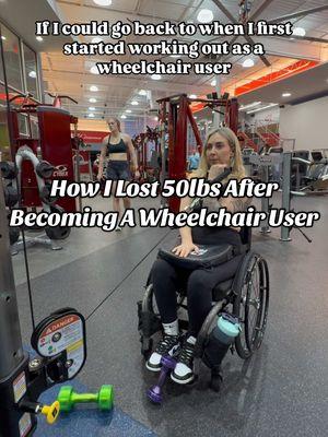 One of the biggest mistakes I made when I started working out as a wheelchair user, was not following a structured program.♿️  I used to just do random exercises/workouts, hoping for results, but nothing really changed.  Once I committed to a plan and focused on progressive overload—gradually increasing weight, reps, or intensity—I finally saw the strength and fat loss I wanted. For example, if you’re doing shoulder presses, you could add weight, increase reps, or slow down the movement to challenge your muscles over time. 💪🏼 I know, I know, It might not be the most exciting thing, but structured training works—and it’s the key to real progress!! Along with strength training, adding in cardio is a great way to burn extra calories and boost endurance.  BUTTT don’t forget—recovery is just as important as training. You NEED at least one full rest day per week to let your muscles rebuild and prevent injury.  Progress happens when you balance training, cardio, and recovery! If you don’t know where to start, the Wheel With Me Adapt Fit app has guided workouts designed for wheelchair users, OR you can schedule a FREE 15-minute consult with me to go over my 1:1 online coaching programs! 💪🏼🔥  Let’s keep getting 1% better, pushing forward, and living our strongest & best lives!!😍💕💃🏼 #AdaptAndOvercome #ProgressiveOverload #WheelWithMeAdaptFit #AdaptiveFitness #PersonalTrainer #WheelchairLife #WheelchairUser #DisabilityAwareness #StrengthTraining