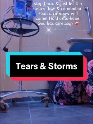 Lately my days have been hard but I’m holding onto that last string of hope. I don’t know why we have to go through this but I believe God will one day answer my dreams & make them come true! Until then I fight and hold on. #stormoflife #harddays #holdingontohope #godwillanswer #hospital #jtube #feedingtube #tpn #lactatedringers #surgery #medicallycomplex #rainbowsinthestorm #chronicallyill #chronicillness 