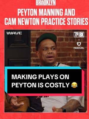 Lou saw people get cut because of Peyton Manning 😂 #7pminbrooklyn #carmeloanthony #NBA #nfl #camnewton #peytonmanning #denverbroncos #carolinapanthers 