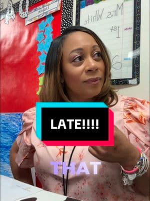 Until I get my iphone I’m coming for her every day!! Truancy officer notified! Mrs. Jones was early today and her son was TARDY! 😂😂😂 #firstgrade #teacher #teachersoftiktok #buildingrelationships #pinkiphone #teachertoteacher 