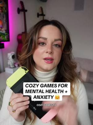 Cozy gaming = self care! 🤍 Here are some of my fav cozy games to play when I’m feeling anxious or in a mental health rut. 🤗 #cozygames #cozygaming #anxiety #MentalHealth #cozygamer #cozygamesforswitch #switchgames #comfortcreator #cozyhobbies #relaxinggames #cozygamingcommunity 