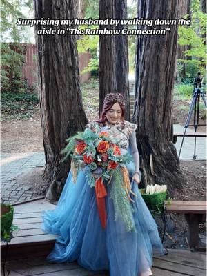 Our wedding video created by the amazing Jeff from @completely_captured is up on my YouTube channel now if you’d like to watch ✨ Thanks again to Jeff for capturing this moment and allowing me to share our wedding video with you all!  #weddingdress #fantasywedding #therainbowconnection #princessdress #weddingdaydetails wedding wedding day fantasy dress wedding dress Forrest wedding