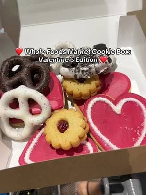 🎀Very demure, very cutesy🎀 Head over to Whole Foods Market to build your Valentine or Galentine a cookie box ❤️🩷  #cookiebar #wholefoodsmarket #vday 