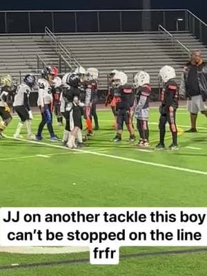 My boy #72 blk & orange balled out in Vegas few weeks ago #72 #Delacruz #allamerican2025 #lasvegas #Oklahoma #familybusiness #7U #center #noseguard 