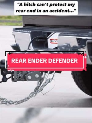 The REAR ENDER DEFENDER doesn’t disappoint💪🏼 • #peekaboo #truck #accident #hitch #genyhitch #drophitch #caraccident #towing #trucklife #trucks #trending #trailer