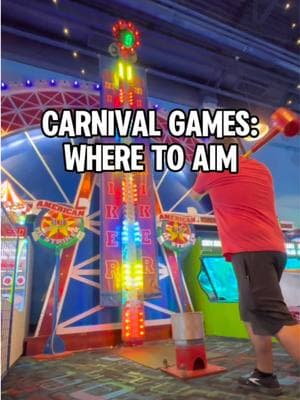 Where to aim for carnival throwing games! #howtowin #carnivalgames 