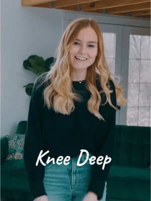 “I’m already knee deep in muddy waters” 🧡 New original song “Knee Deep” is streaming now! #kneedeep #newmusic #originalmusic #folkpop #singersongwriter #singing #musicvideo #megandavies #jaclyndavies #megandjac @Jaclyn 