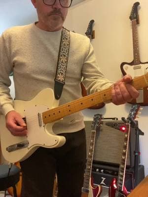 This little old CS Tele with stock low-output pickups can cop some Billy Gibbons-ish tones. #guitar #guitartok #guitarist #zztop #lagrange #billy #fender #telecaster #tele #fendertelecaster #music #classic #rock #classicrock #musician #musiciansoftiktok #Inverted 