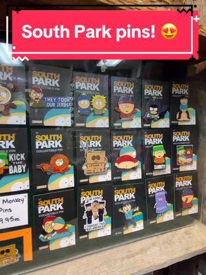 Check out our awesome selection of South Park pins! 🌟 Zen Monkey pins, LIMITED EDITION pins, Official South Park Vintage 1999 pins from Spain... and more! Which one is your favorite? Comment below! ⬇️ #southpark #southparkicons #southparkcollection #officialsouthpark #colorado #southparkfandom #explore #smallbusinesssupport #fairplaycolorado #pins #pincollector #southparkcollection #therealsouthparkcollection #coloradosmallbusiness #coloradocheck 