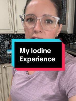 Replying to @Melody B My iodine experience!  . . . . . . #carnivore #keto #lowcarb #highfatcarnivore #carnivorewomen #hypothyroidism #hasimotos #pmdd #hormones #iodine 