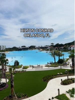 Planning a trip to Orlando, save this post and all the Conrad Orlando to your list of places to stay — it’s adjacent to Evermore. @hilton @Visit Orlando  Full reviews on both properties on my blog 🏝️ #conradorlando #evermore #evermoreresort #orlando #disneyresort #orlandohotels #thingstodoinorlando #orlandoflorida #hilton #hiltonforthestay 