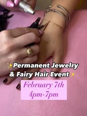 See you tomorrow? #fairyhair #permanentbracelet #permanent #northcarolina #cary 