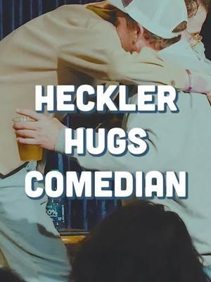 Heckler hugs comedian #standupcomedy #heckler #disability #disabled #marfan 