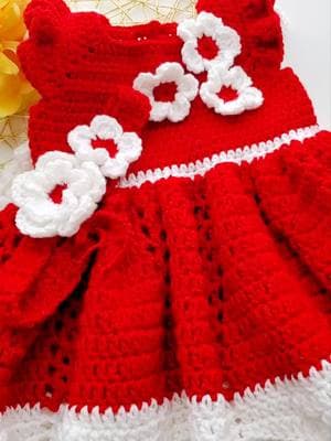 #crochetersoftiktok #crochettok #handmadegifts #crochedeluxo #cutieoutfitsbybelle #crochetbabydress #crochetbaby #shopifyseller 