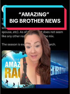 Follow me for all things Big Brother/Reality Competition Series & More✨#fyp #bb #bigbrother #cbsbigbrother #theamazingrace #cbs #cbsbigbrotherfans #bigbrothertiktok #bbtiktok #viral #trending @Sharon Tharp @Big Brother 