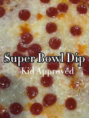 Save for this Pizza Dip for the Super Bowl!  Pizza Dip 8 oz Cream Cheese  2 Cups  ½ Cup shredded cheddar cheese 1 teaspoon Italian seasoning  1 cup pizza sauce ¼ cup shredded parmesan cheese  Pepperoni slices to cover  Bake at 350° for 25 minutes! Serve with sliced baguettes!  Who else is performing at halftime?   #SuperBowl #superbowlrecipes #superbowl2025 #superbowlfood #appetizer #superbowldip #foodballfood #easydip #pizzadip #fyp  #fypシ 