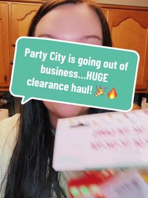 Party City is closing, and everything is 50-70% off! If you need party supplies, now’s the time to stock up! Here’s what I grabbed! 🛍️🎈🎊 #PartyCity #ClearanceSale #GoingOutOfBusiness #PartySupplies #HugeSale #PartyDecor #Haul #DiscountShopping #ShopDeals #SaleAlert #StockUp #BargainFinds #PartyCityHaul #LastChanceShopping #BudgetFriendlyFinds 