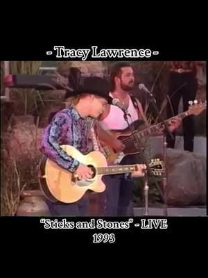 “Sticks and Stones” - Live #countrymusic #fyp #goodmusic #classiccountry #vintage #classiccountrymusic #authenthic #viral #guitar #country #realmusic #classic #90s #tracylawrence 