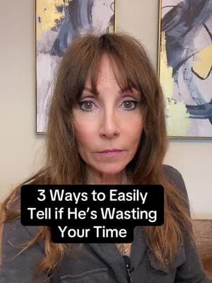 Three ways to easily tell if he’s wasting your time. #dating #datingadvice #Love #single #men #women #matchmaking #datingcoach #ginahendrix 