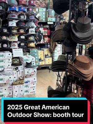 3 days left of the 2025 Great American Outdoor Show! If you aren’t fortunate enough to come see us in person, don’t worry, everything is on our website 😁 #greatamericanoutdoorshow #huntingandfishing #outdoorlife #nra #westernwear #stockyardstyle #shopsmall #nragaos 