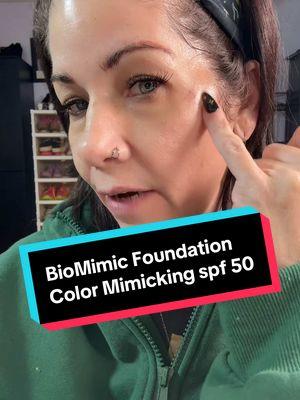 BioMimic Foundation SPF + #colormatchingfoundation #foreverbloomfoundation #biomimicfoundation #biomimicfoundation4in1 #beauty #lightweightfoundation #lightweightmoisturizer #TikTokShopLoveAtFirstFind #tiktokshopcreatorpicks #spotlightfinds #TikTokShop 