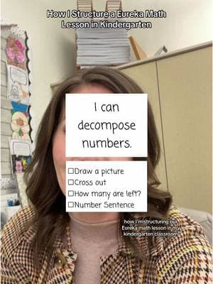 Are you a Kindergartener teacher who uses Eureka math? I’d love to know how I can support you. Let me know what your biggest struggle is when it comes to teaching the lessons? #kindergartenteacher #teachersoftiktok #elementaryteacher #classroomideas #teachertips #teachertok #mathlesson 