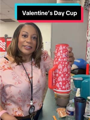 Linking my new cup! It’s spill proof, festive for Valentine’s and has a built in straw!! WINNING! #straw #leakproofcup #teacher #firstgrade #valentines #redcup #happyteacher 