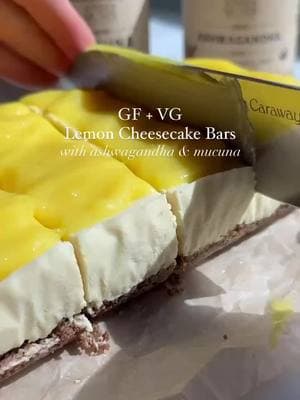 🍋 GF + VG Lemon Cheescake Bars with Ayurvedic powerhouses, Mucuna and Ashwagandha! 🍋 There's something about that citrusy zing that just feels so good year-round, especially with the adaptogenic benefits!🌿✨ Citrus is the perfect base for plant medicines as it disguises the flavor, making your treats both delicious and nourishing. Ashwagandha and Mucuna are two powerful adaptogens used in Ayurveda for centuries. Ashwagandha is known for its stress-relieving, balancing, and harmonizing properties, helping to support the nervous system and overall resilience. 🫘 Mucuna is a natural source of L-DOPA, a precursor to dopamine, promoting mood balance, motivation, and overall well-being. Together, they create a potent blend for mind-body resilience. The easy viewing recipe is on the blog, with epic step-by-step photos! & In the meantime, drool over these and plan on making them this weekend!🌙🧡 Recipe by @the_bananadiaries  #lemoncheesecake #lemonpie #ashwagandha #mucuna #plantbased #vegan #glutenfree #healthydessert #witchesofinstagram #kitchenwitch #animamundi #herbalrecipes #herbalist #healthydessert 