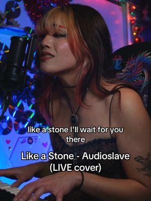 Like a Stone (such a great song request) #fyp #audioslave #likeastone #cover #music #LIVEhighlights #TikTokLIVE #LIVE 