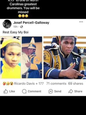 R.I.P to one of North Carolinas greatest drummers. You will be missed 😢😢😢 #rip #nc #drummer #coldsteel #ncat #drumline  #jfy #jfypage #daddyyo910 #daddyyo910910 ##daddyyo910tiktok #daddyyo910910tiktok #explore #explorepage #reels #reelsinstagram #reels__tiktok #fypppppppppppppp #f #fy #trend #tiktokviral #fypage #tiktokrefugee #refug #refugee #tiktokban #tiktoker #rednote #blackrednote #meme #moots 