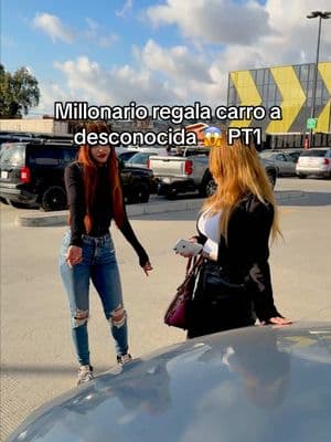 Millonario regala carro a desconocida 😱 PT1 #ordy #millonario #experimentosocial #ordybb 