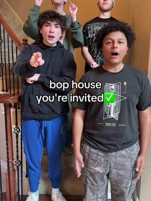 Should the bop house have a sleep over with us?🫣😜 #bophouse #yehouse #yesquad 