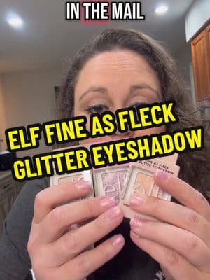 Elf fine as Fleck Glitter Eyeshadow #Elf #elfcosmetics #elffineasfleekeyeshadow #glittermakeup #glittereyeshadow #elfcosmeticsreview #elfcosmeticsmusthave #elfcosmeticshaul #makeup #eyeshadow @elfcosmetics 