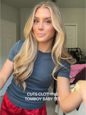 easily the most worn tee in my closet is the tomboy tee in both cropped and regular length 👏 it’s the best quality tshirt that fits LIKE A GLOVE I’m talking smooth, high quality, correct length, not too tight, washes well need I keep going 😉 @Cuts Clothing this is my GO TO tshirt !!! It is 🔗 in my L T K . #cuts #cutsclothing #cutsclothingreview #cutshaul #cutswomen #babytee #basicstyle #closetbasics #closetessentials #croppedtee #croppedtops #croptop #basictee #basicteestyling #everydayoutfit #everydaytops #tomboytee #babytees #basictshirt  