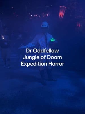 Dr. Oddfellow welcomes you to the Jungle of Doom Expedition Horror. Did you enjoy the jungle?  #hhn #hhn32 #hhnforever #hhnorlando #hhn2023 #halloweenhorrornights #horrornights #horrornightsorlando #jungleofdoomexpeditionhorror #scarezone #universalstudios #universalstudiosflorida #universalorlando #universalorlandoresort #horror #haunted #scary #spooky #halloween #foryou #foryoupage  @Halloween Horror Nights  @Universal Destinations 