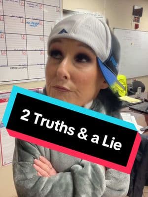 This is how I will be playing 2 truths and a lie from now on 🤣 #2TruthsAndALie #IHateYou #AndYou #AndAlsoYou #Funny #Jokes #FunnyJokeJokes #FunnyVideos #FunnyTiktok #Substitute #SubstituteTeacher #Icebreaker #IcebreakerGames #GlassClown #Kids #LittleJohnny #LittleJohnnyJokes #Men