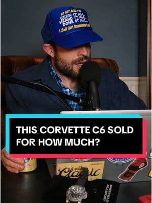 What do the Corvette Curmudgeons think of how much this C6 went for #corvetteowners #corvetteownerstereotype #carauctions #carhumor #carguystuff #carguysbelike #switchcast 