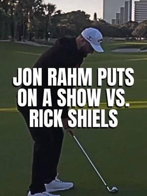 Rahmbo with the video game spin 👀 @rickshielspga #fyp #golf #golftiktok #golftok #jonrahm #golfing #livgolf