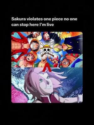 Sakura vs one piece #sakura #sakuraharuno #naruto #onepiece #anitok #fyp #animevsbattles #animevsbattle 