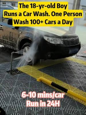 #autocarwashequipment #autocarwashmachine #satisfying #SmallBusiness #autocarwash #carwash