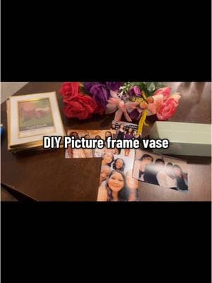 Made my bestfriend the cutest Birthday gift 💝💐 #DIY #diyproject #dollartree #under10dollars #pictureframe #vase #flowers #gift #friends #fy #fyp 