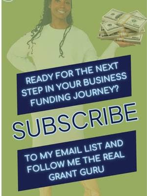 Need help applying? BOOK A CONSULT 🔝🔗 stan.store/50KGrantGuru 1️⃣ The Hiring Our Heroes Small Business Grant Program provides $10,000 grants to five small businesses owned by veterans and/or military spouses to help them grow and sustain their businesses. The application deadline is February 28, 2025. For more information and to apply, visit https://www.hiringourheroes.org/ 2️⃣ The Warrior Rising Program supports veterans in launching or growing their businesses through a comprehensive training program that may lead to up to $20,000 in funding. For more details and to apply, visit https://www.warriorrising.org 3️⃣ Wells Fargo Equitable Access Boost Camp is now accepting applications for an exclusive 12-week accelerator program. In partnership with Hello Alice and the Global Entrepreneurship Network (GEN), this immersive experience offers direct access to industry experts, targeted educational resources, one-on-one mentorship, and a powerful network of fellow entrepreneurs.  Applications are open now through February 21, 2025 at 6PM ET. https://app.helloalice.com/grants/wells-fargo-equitable-access-boost-camp-2025 Reasons why you should apply for grants: 💰no credit checks 💰don’t need to be paid back 💰startup friendly 🆓 funds 💰 pay vendors or business bills with no personal guarantee loan To win a business grant you need: 💎 registered entity in USA 💎EIN number 💎Business Bank account  💎Business Plan or Pitch Video 💎 my chatGPT book if you struggle with answering essays 💎 my global grant list of available grants for startups, minority, women owned and veteran run businesses 🤑 grants for beauty and skincare, food and beverages, trucking companies, professional services, gyms, restaurants, bloggers, medical supplies,cosmetologist, event planners, daycares or assisted living facilities, and much more #grantfunding  #startup #businessgrants #SmallBusiness #businessfunding #grants  #entrepreneur #businessfundingtips  #womenownedbusinesses #womeninbusiness