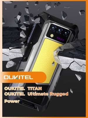 OUKITEL - Ultimate Rugged Power#OukitelWP100Titan #5GTech #IP68Durability #OukitelTech #eyp #33000mAh #TITAN