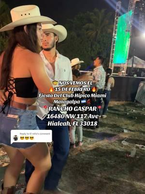 Replying to @El niño 🤠🔥@anysaylingAA @Josue Ocampos39 🇳🇮💃🏻💙 NO TE LO PUEDES PERDER EN 📍RANCHO GASPAR @Eventos Matagalpa Miami @Amapolaeventosnicasenusa @JavierFiestaTaurina #parati #foryou #🇳🇮 #matagalpa #hipicasmiami #nicas #nicoya #chicheros #fiestanica ##chinitanica #ranchogaspar  #nicatiktok #montadetoros #chinita #fy #miami #nicasenmiami #colombianos #fyp #laguitarraylamujer 