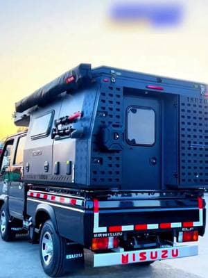 Pickup Backpack Box off-road RV#RV # #crosscountryRV #Rvtour #RVathome #rvcamping #AdjustableroofRV #heavytruckRV #offroadrv 